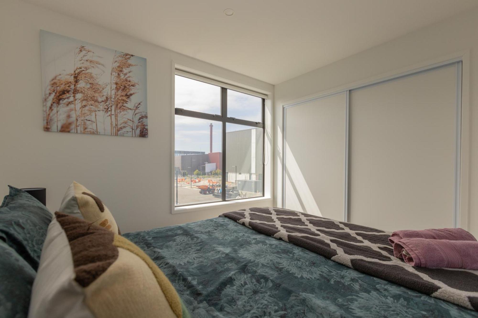Luxury 2 Bedroom Townhouse By Hagley Park In Cbd Christchurch Exterior photo
