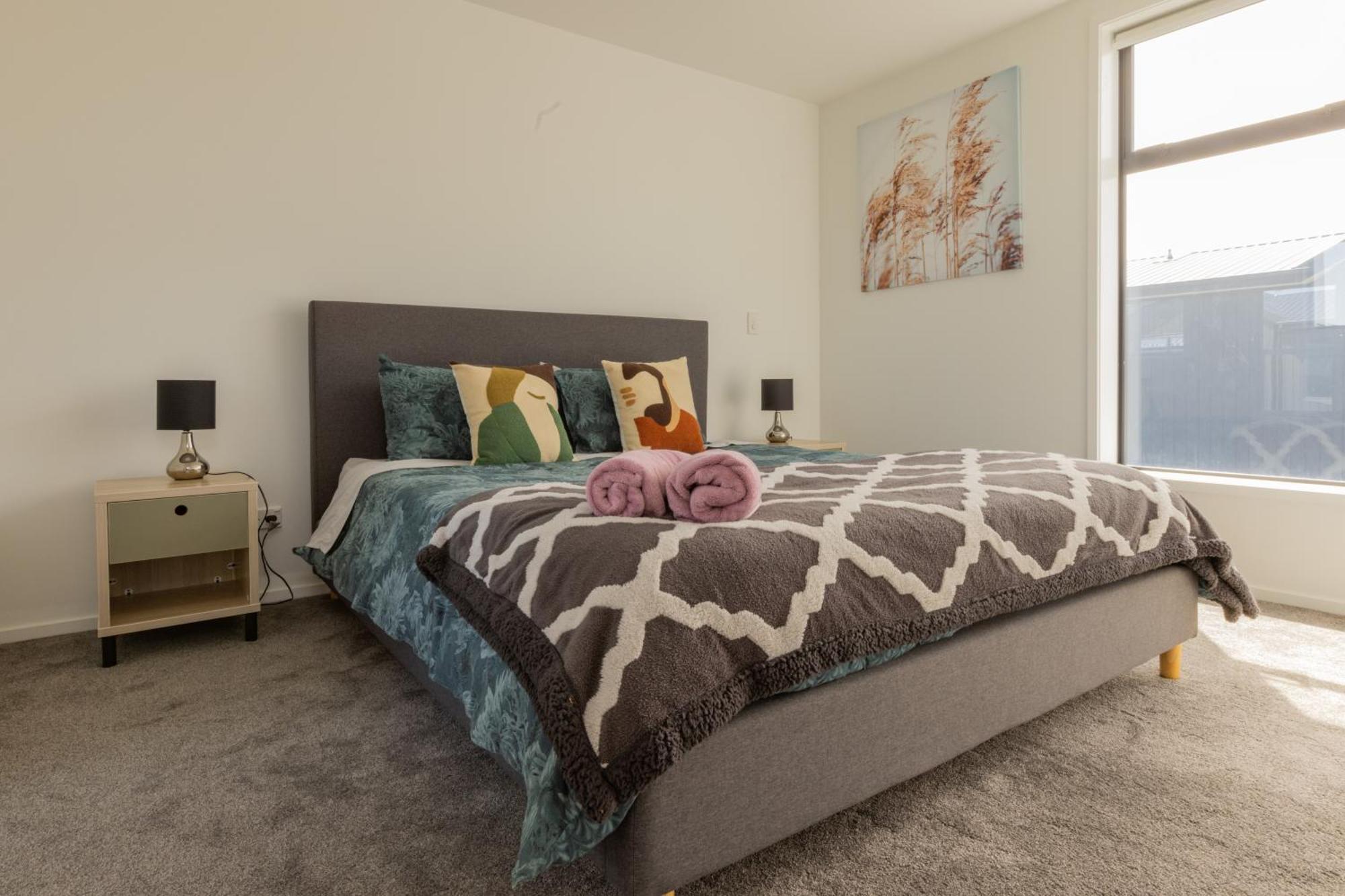 Luxury 2 Bedroom Townhouse By Hagley Park In Cbd Christchurch Exterior photo